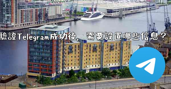 驗證Telegram成功後，需要設置哪些信息？