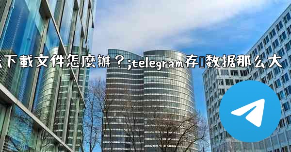 Telegram手機存儲空間充足，但無法下載文件怎麼辦？;telegram存储数据那么大