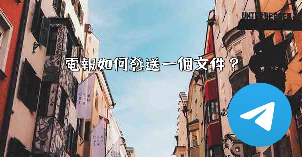 電報如何發送一個文件？