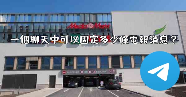 一個聊天中可以固定多少條電報消息？