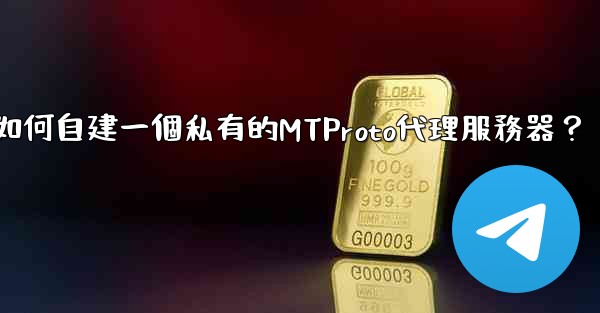 電報如何自建一個私有的MTProto代理服務器？