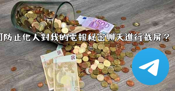 <b>如何防止他人對我的電報秘密聊天進行截屏？</b>