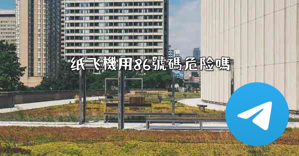 纸飞機用86號碼危险嗎