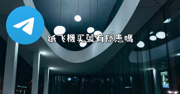 纸飞機买號有隱患嗎