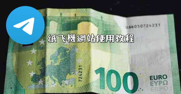 纸飞機網站使用教程