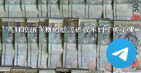 為什麼纸飞機的驗證碼收不到了呢苹果