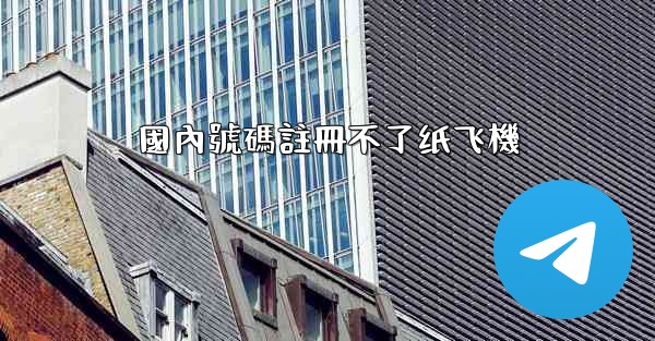 國內號碼註冊不了纸飞機