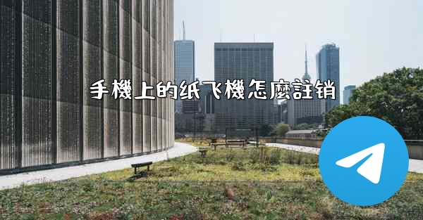 手機上的纸飞機怎麼註销
