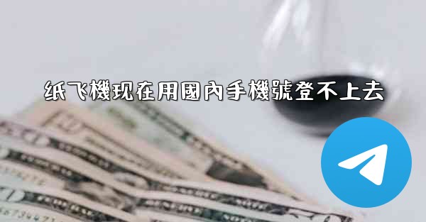 纸飞機现在用國內手機號登不上去