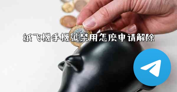 纸飞機手機號禁用怎麼申请解除