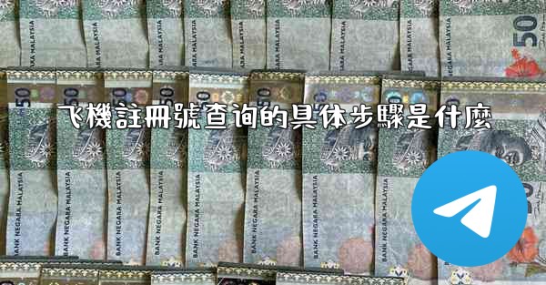 飞機註冊號查询的具体步驟是什麼