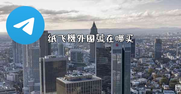 纸飞機外國號在哪买