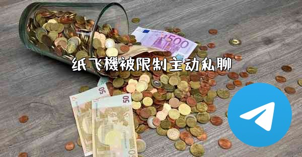 纸飞機被限制主动私聊