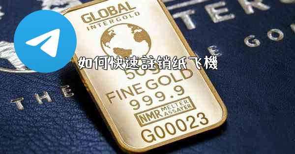 如何快速註销纸飞機