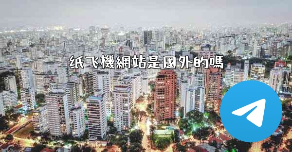 纸飞機網站是國外的嗎