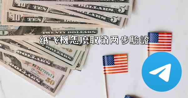 纸飞機怎麼取消两步驗證