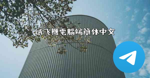 纸飞機電腦端簡体中文