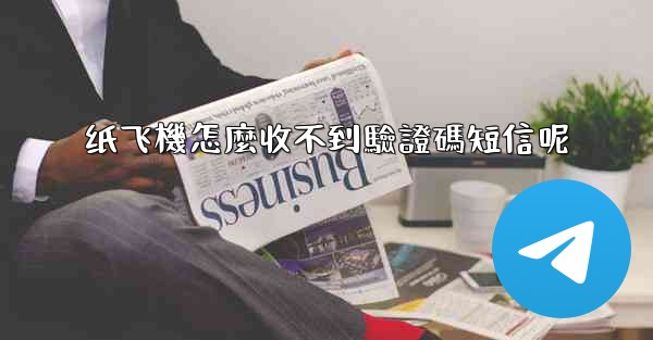 纸飞機怎麼收不到驗證碼短信呢