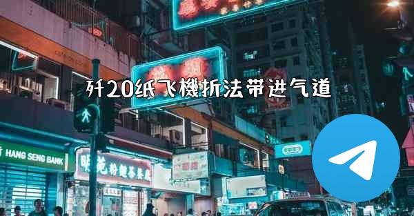 歼20纸飞機折法带进气道