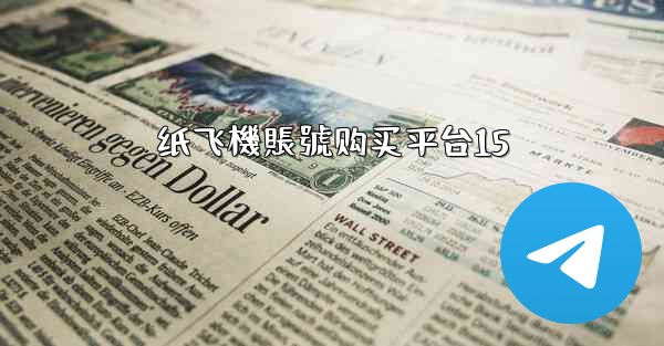 纸飞機賬號购买平台15