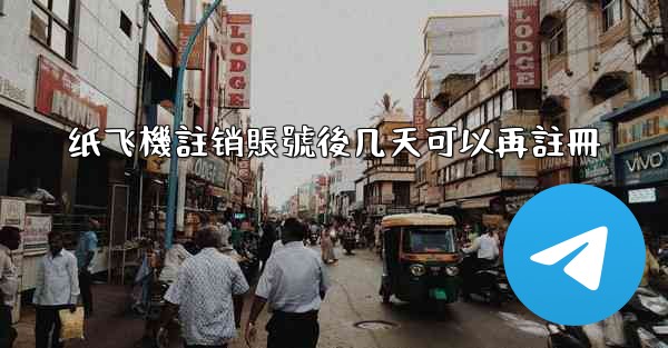 <b>纸飞機註销賬號後几天可以再註冊</b>