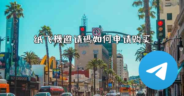纸飞機邀请碼如何申请购买