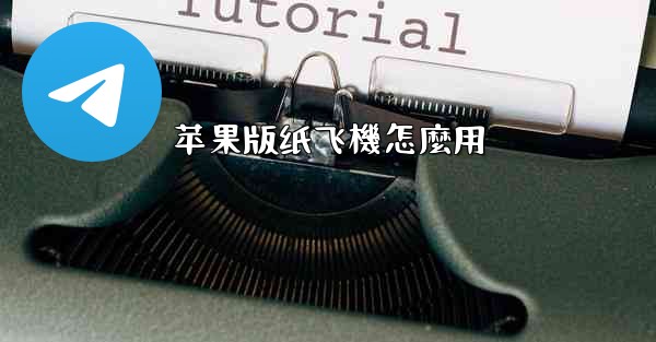 苹果版纸飞機怎麼用