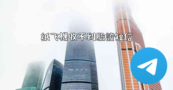 纸飞機收不到驗證短信