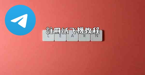 註冊纸飞機教程