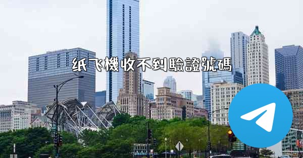 纸飞機收不到驗證號碼