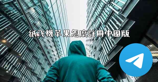 纸飞機苹果怎麼註冊中國版