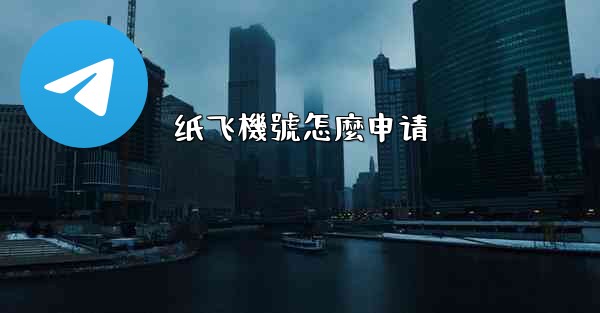 纸飞機號怎麼申请