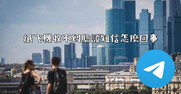 纸飞機收不到驗證短信怎麼回事