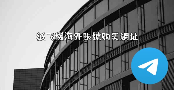 纸飞機海外賬號购买網址