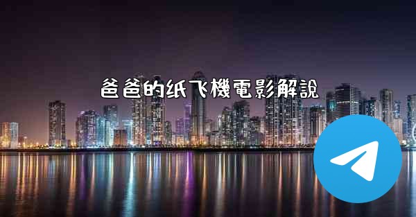 <b>爸爸的纸飞機電影解說</b>
