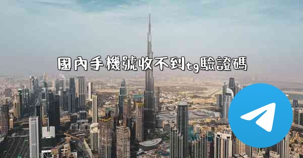 國內手機號收不到tg驗證碼