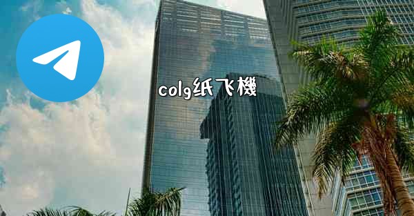 colg纸飞機