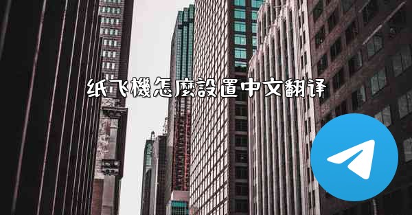 纸飞機怎麼設置中文翻译