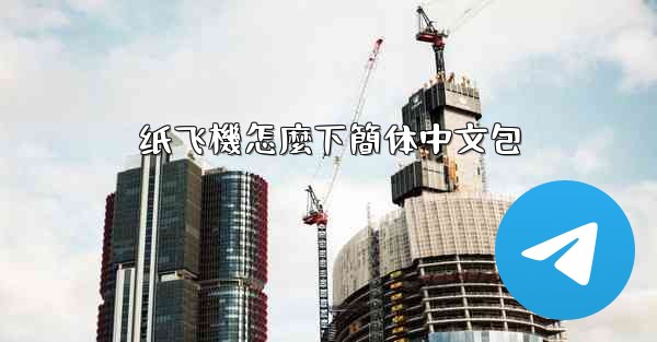 纸飞機怎麼下簡体中文包