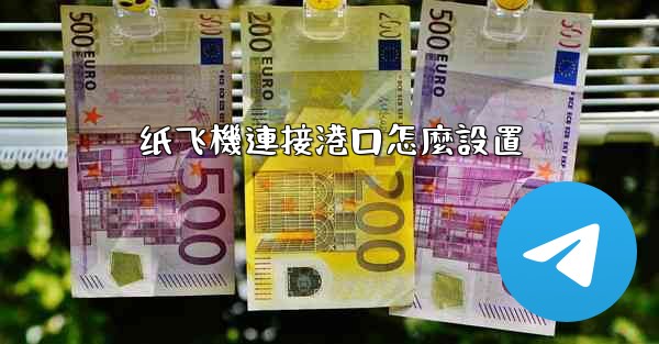 纸飞機連接港口怎麼設置
