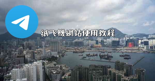 纸飞機網站使用教程