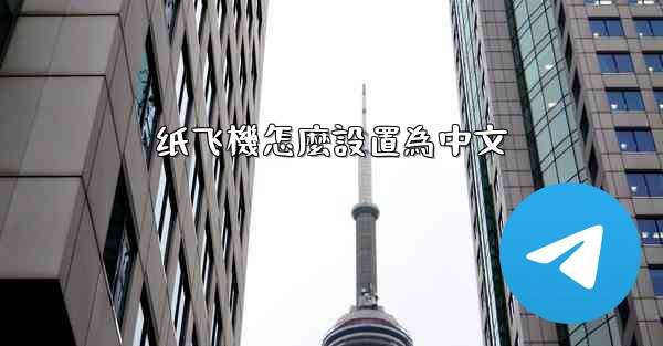 纸飞機怎麼設置為中文