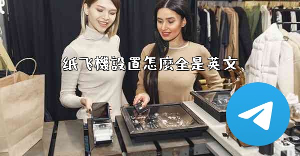 纸飞機設置怎麼全是英文