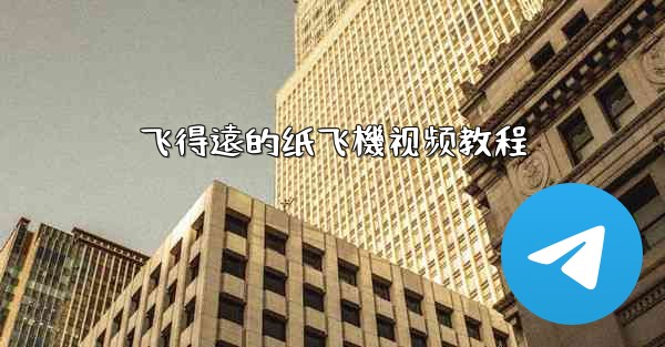 飞得遠的纸飞機视频教程