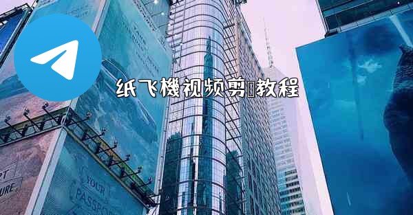 纸飞機视频剪辑教程