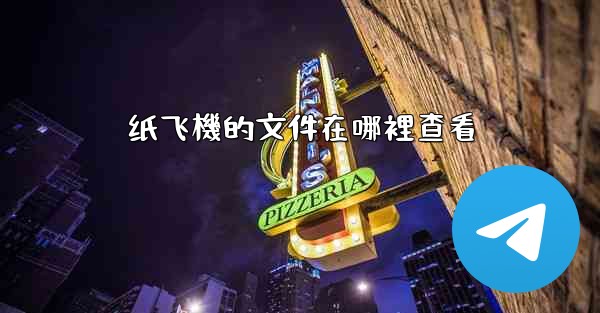纸飞機的文件在哪裡查看