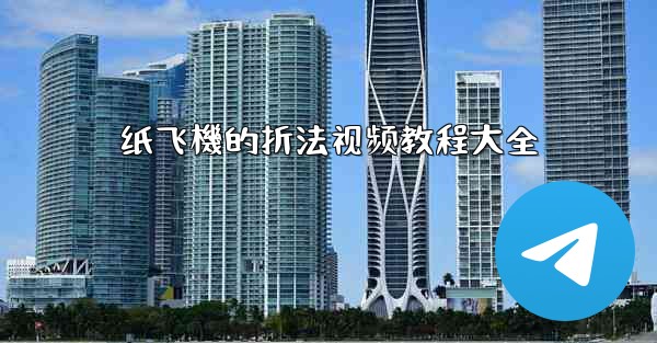 纸飞機的折法视频教程大全