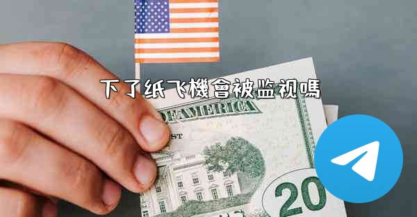 下了纸飞機會被监视嗎