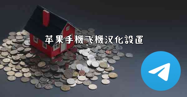 苹果手機飞機汉化設置