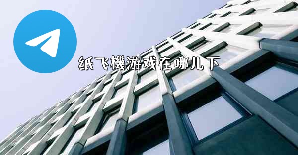 纸飞機游戏在哪儿下